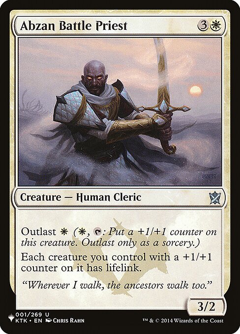 Abzan Battle Priest (The List #KTK-1)