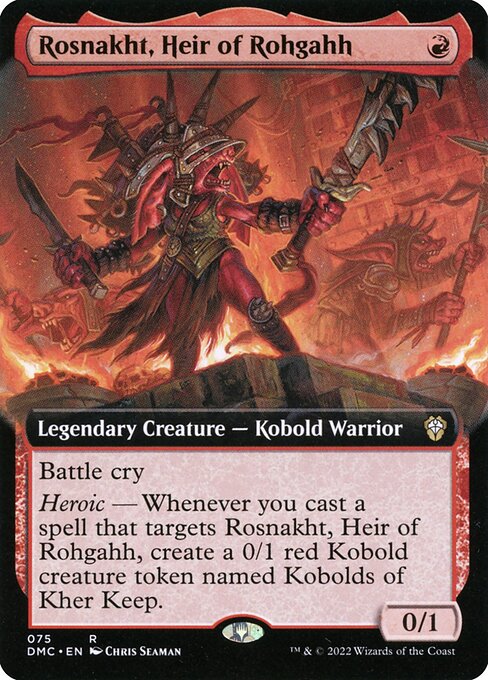 Rosnakht, Heir of Rohgahh card image