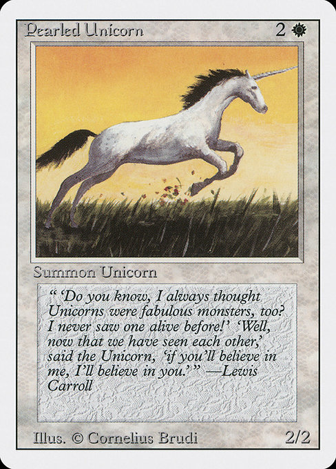 Pearled Unicorn (3ED)