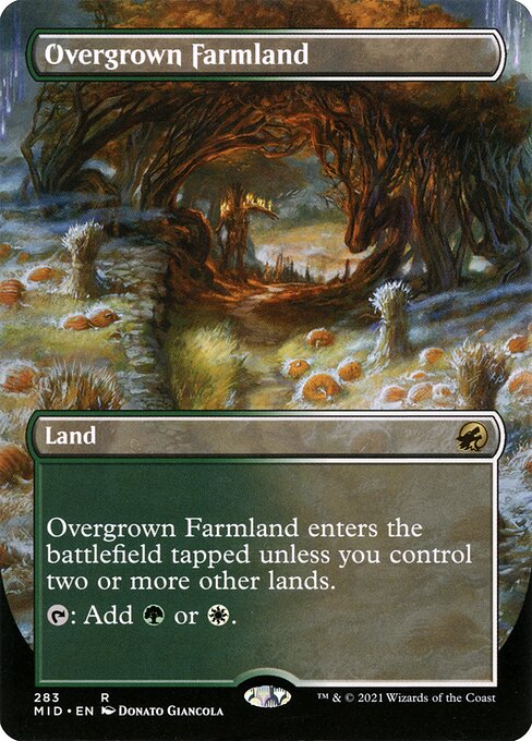 Overgrown Farmland (Innistrad: Midnight Hunt #283)