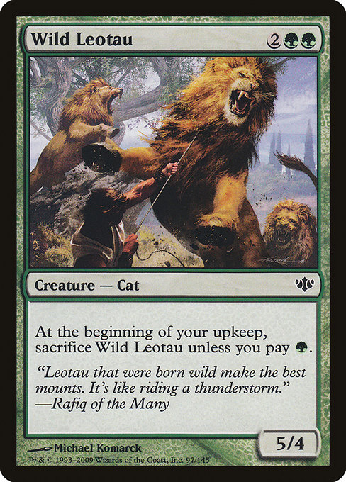 Wild Leotau (Conflux #97)