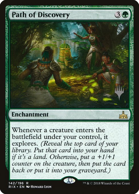 Path of Discovery (Rivals of Ixalan Promos #142p)
