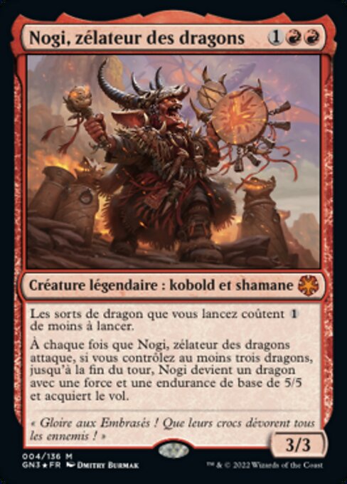 Nogi, zélateur des dragons