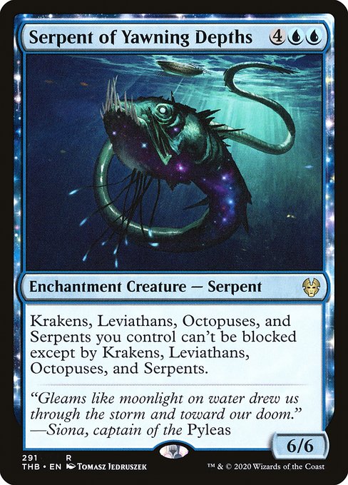 Serpent of Yawning Depths card image
