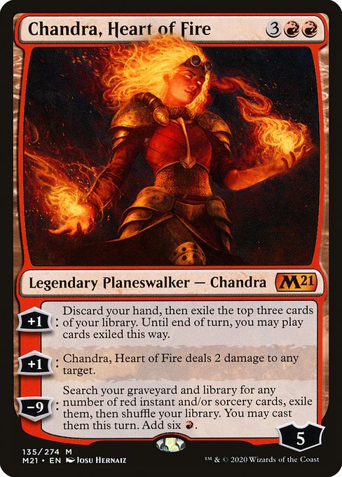 Chandra, Heart of Fire (m21) 135 Chandra, Heart of Fire (m21) 135