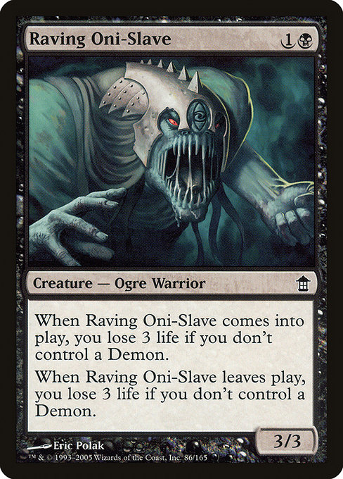 Raving Oni-Slave card image