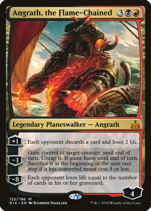 Angrath, the Flame-Chained (rix) 152 Angrath, the Flame-Chained (rix) 152