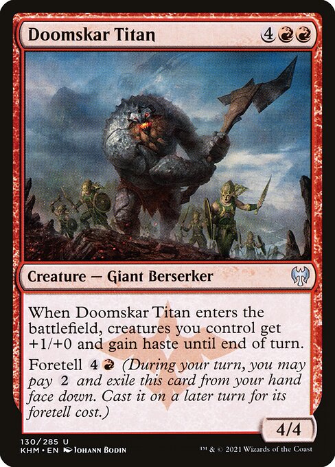 Doomskar Titan card image