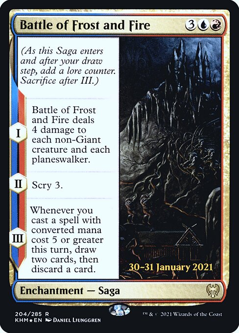 Battle of Frost and Fire (Kaldheim Promos #204s)