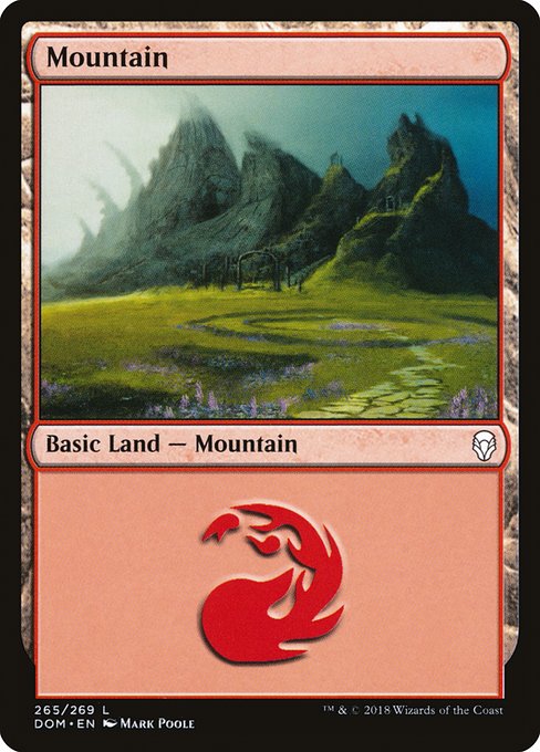 Mountain (Dominaria #265)