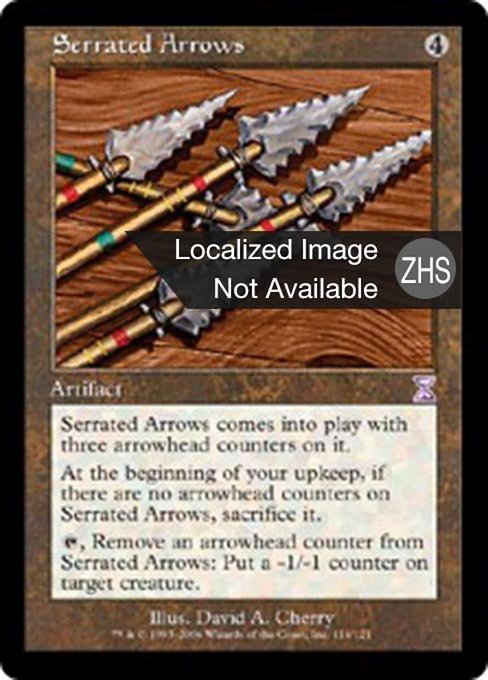 Serrated Arrows (Time Spiral Timeshifted #114)