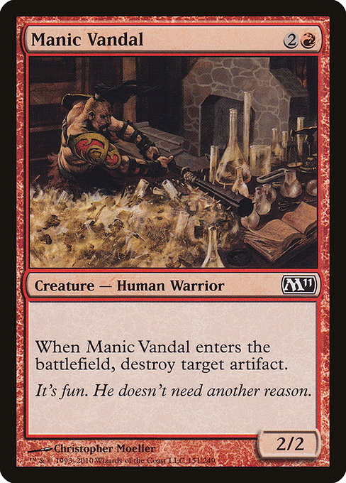 Vandale maniaque|Manic Vandal