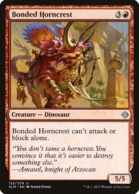 Bonded Horncrest (Ixalan #133)