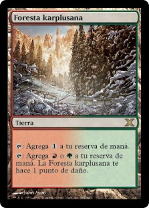 Karplusan Forest (Tenth Edition #354)