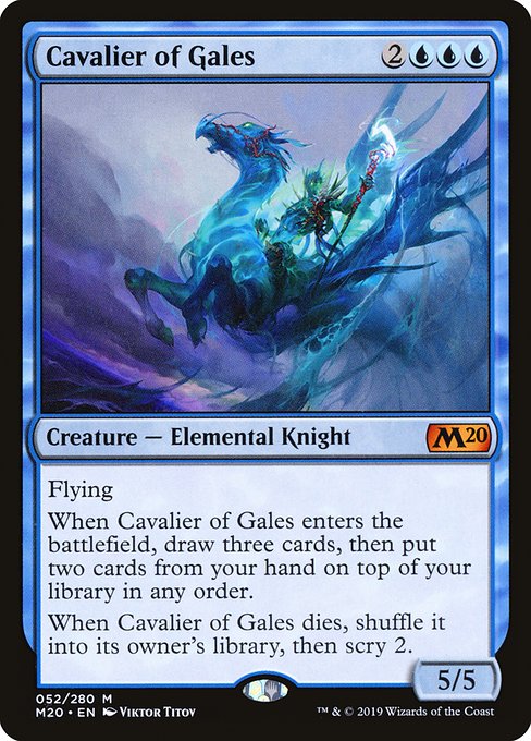 Cerulean Drake · Core Set 2020 (M20) #53 · Scryfall Magic The
