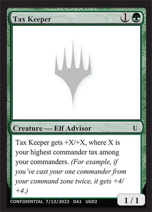 Tax Keeper (Unknown Event #UG02b)