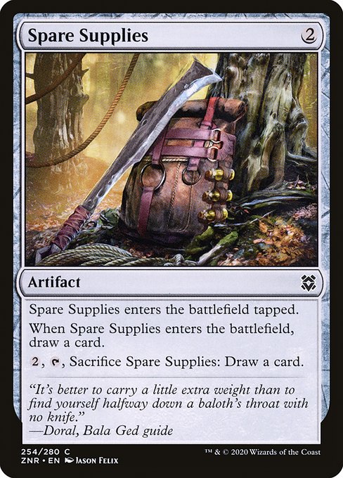 Spare Supplies (Zendikar Rising #254)