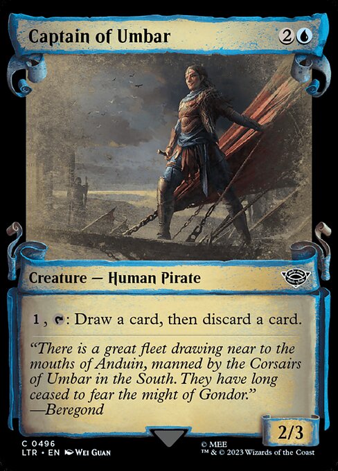 Captain of Umbar (Showcase Scrolls)