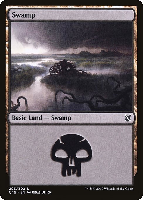 Swamp (Commander 2019 #295)