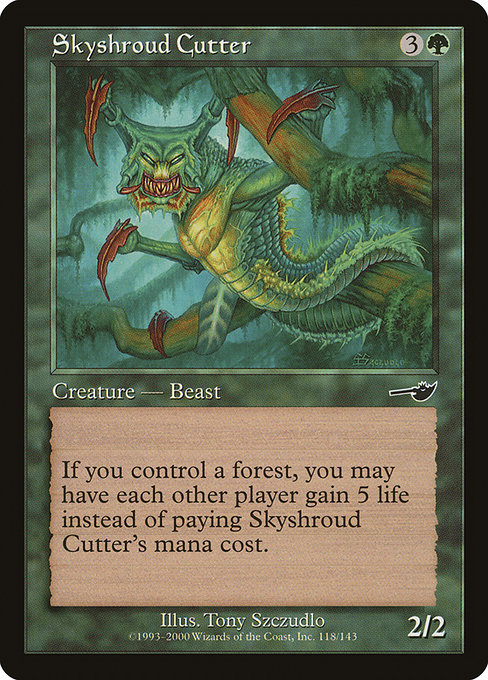 Skyshroud Cutter card image