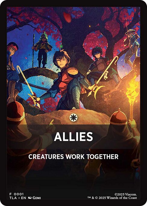 Allies magic the gathering card art