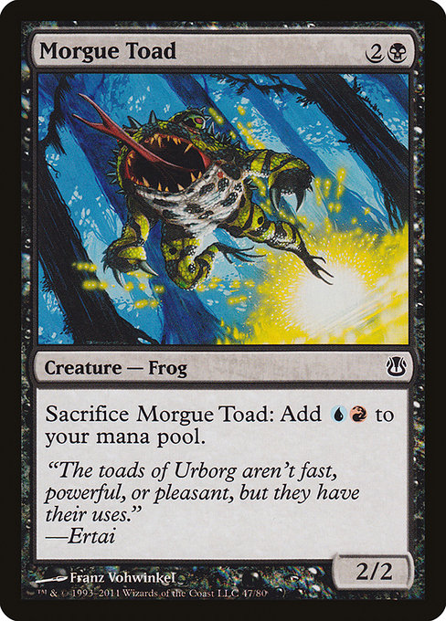 Morgue Toad (Duel Decks: Ajani vs. Nicol Bolas #47)