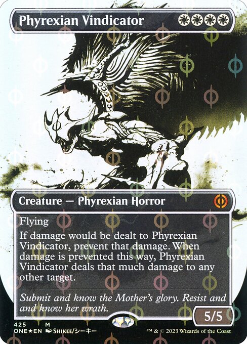 Phyrexian Vindicator (Phyrexia: All Will Be One #425)