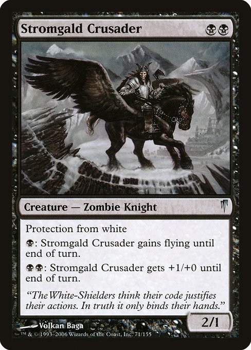 Stromgald Crusader (Coldsnap #71)