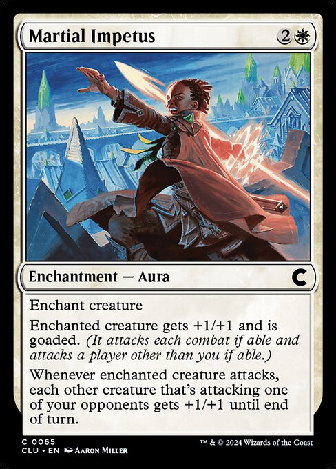 Martial Impetus (Ravnica: Clue Edition #65)