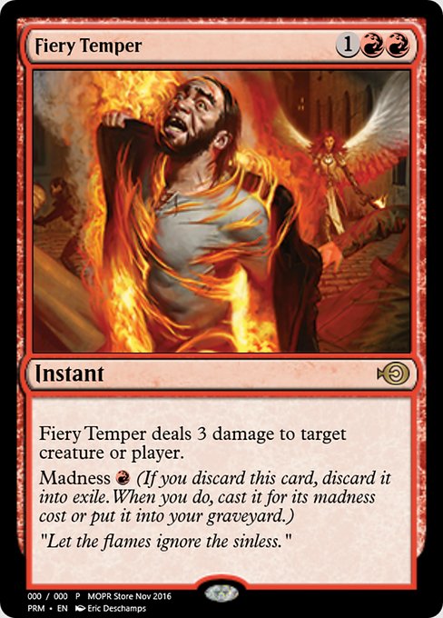 Fiery Temper (Magic Online Promos #62217)