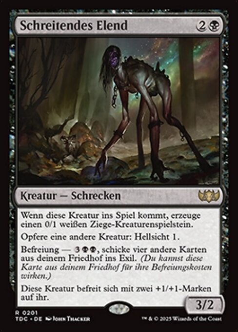 Schreitendes Elend