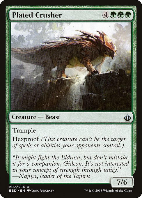 Plated Crusher (Battlebond #207)