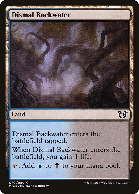 Dismal Backwater (Duel Decks: Blessed vs. Cursed #70)
