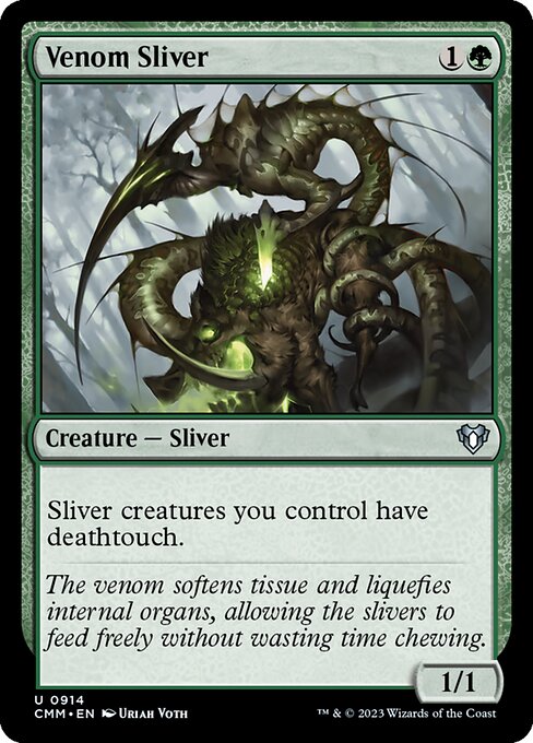 Venom Sliver (Commander Masters #914)