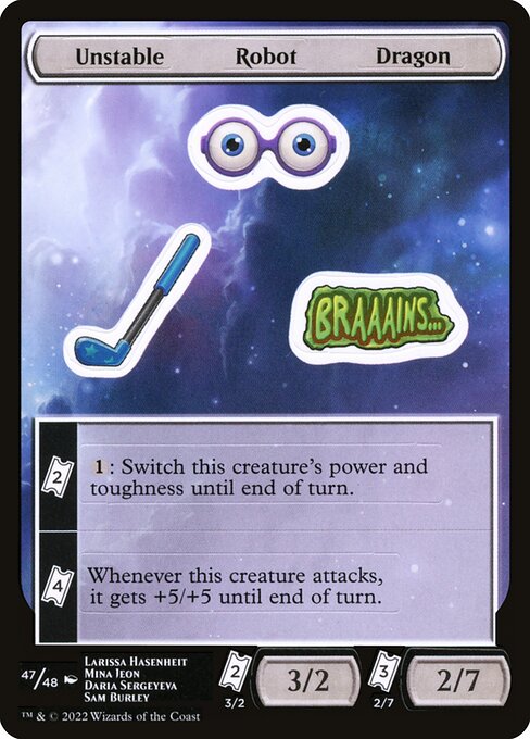 Unstable Robot Dragon card image