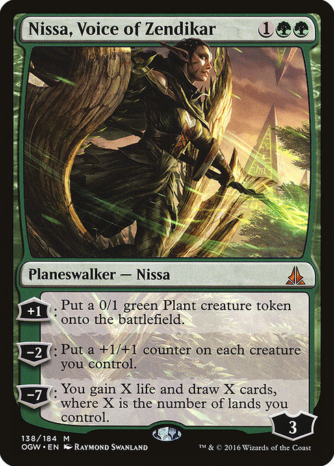 Nissa, Voice of Zendikar (Oath of the Gatewatch #138)