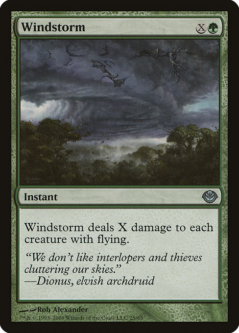 Windstorm (Duel Decks: Garruk vs. Liliana #25)