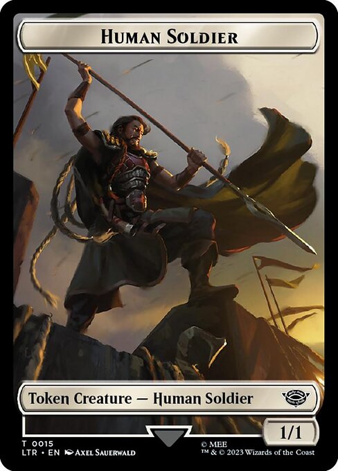 Human Soldier (Tales of Middle-earth Tokens #15)