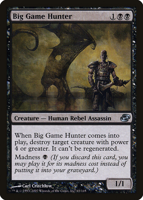 Big Game Hunter card image