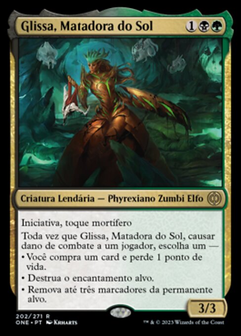 Glissa Sunslayer (Phyrexia: All Will Be One #202)