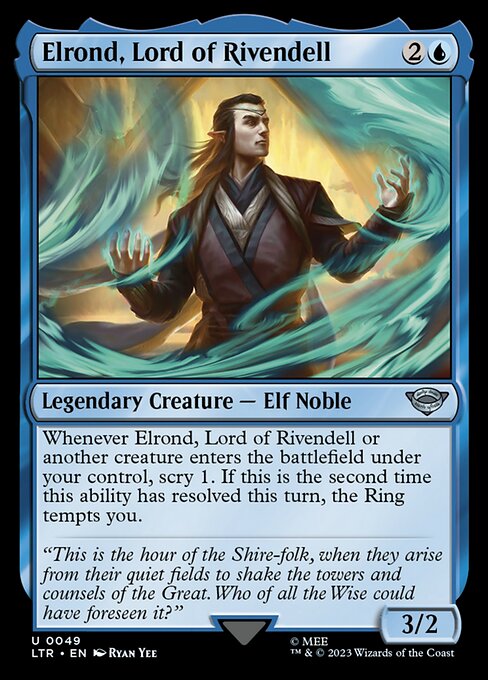 Elrond, Lord of Rivendell (ltr) 49