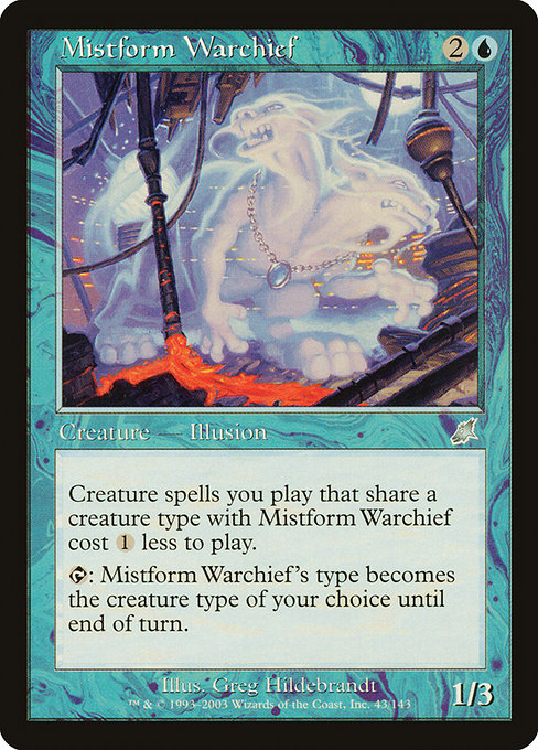 Mistform Warchief card image