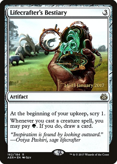 Lifecrafter's Bestiary (Aether Revolt Promos #162s)