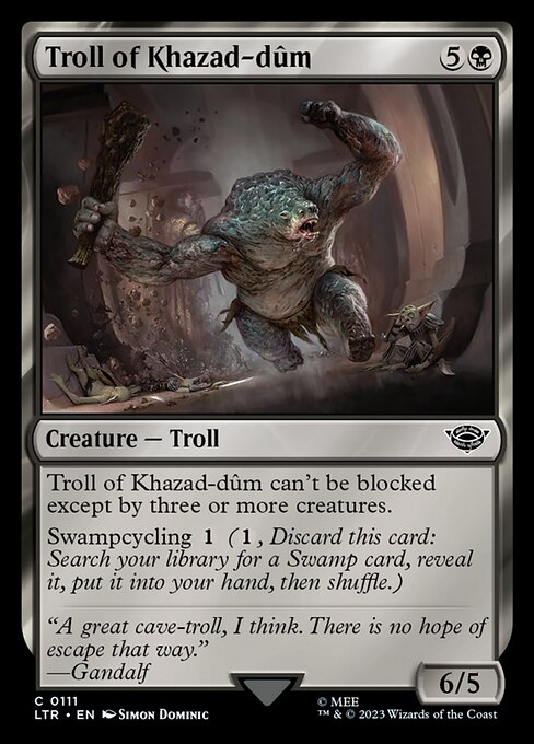 Troll of Khazad-dûm card image