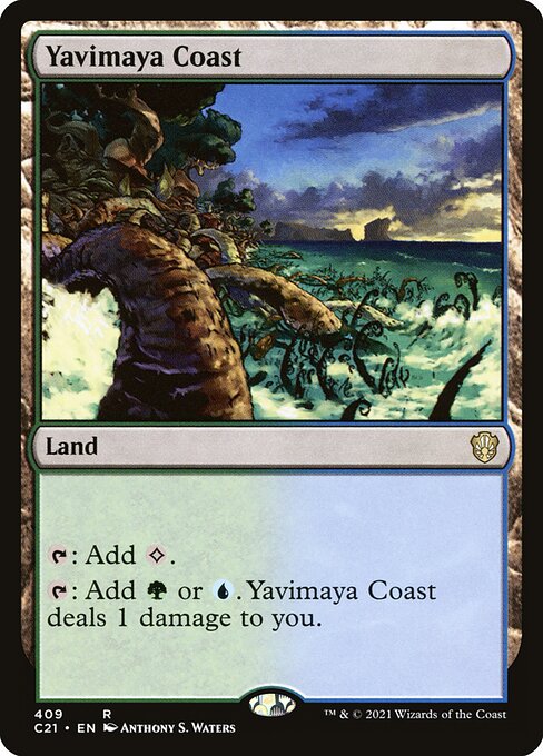 Yavimaya Coast (Commander 2021 #409)