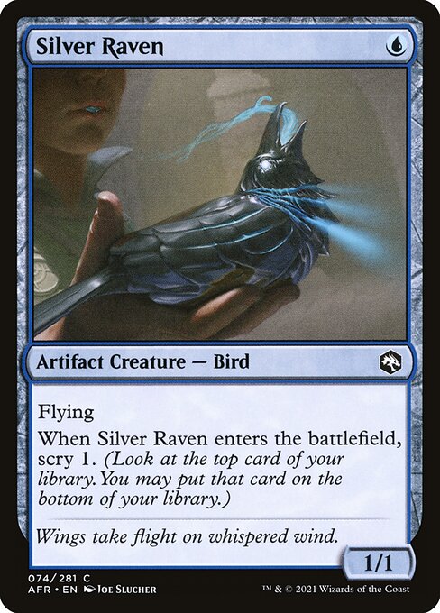 Corbeau d'argent|Silver Raven