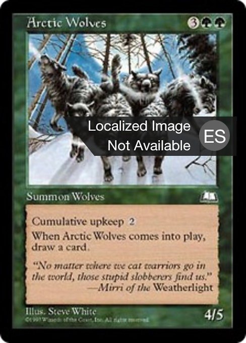 Arctic Wolves (Weatherlight #118)