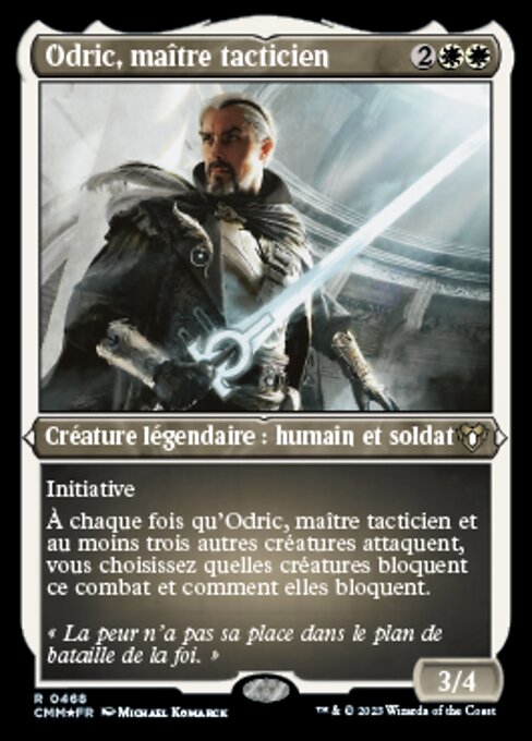Odric, Master Tactician (Commander Masters #468)