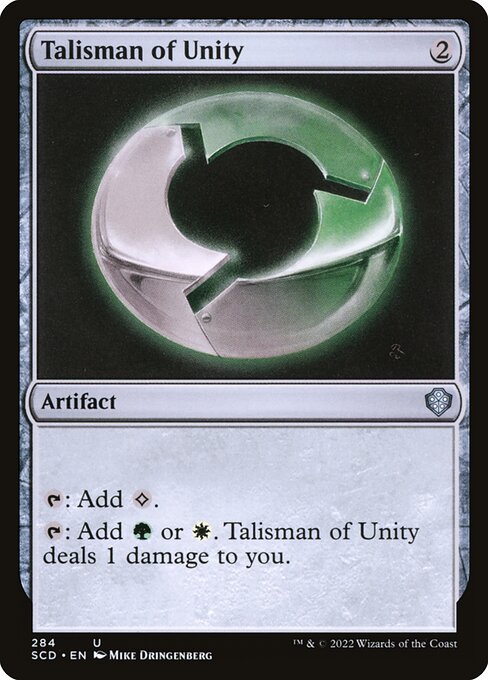 Talisman of Unity (Starter Commander Decks #284)