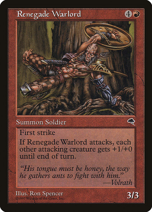 Renegade Warlord (Tempest #197)